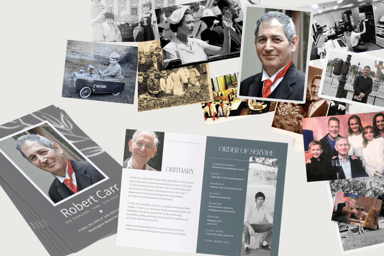 Funeral Order of Service Design: Why the Details Endure